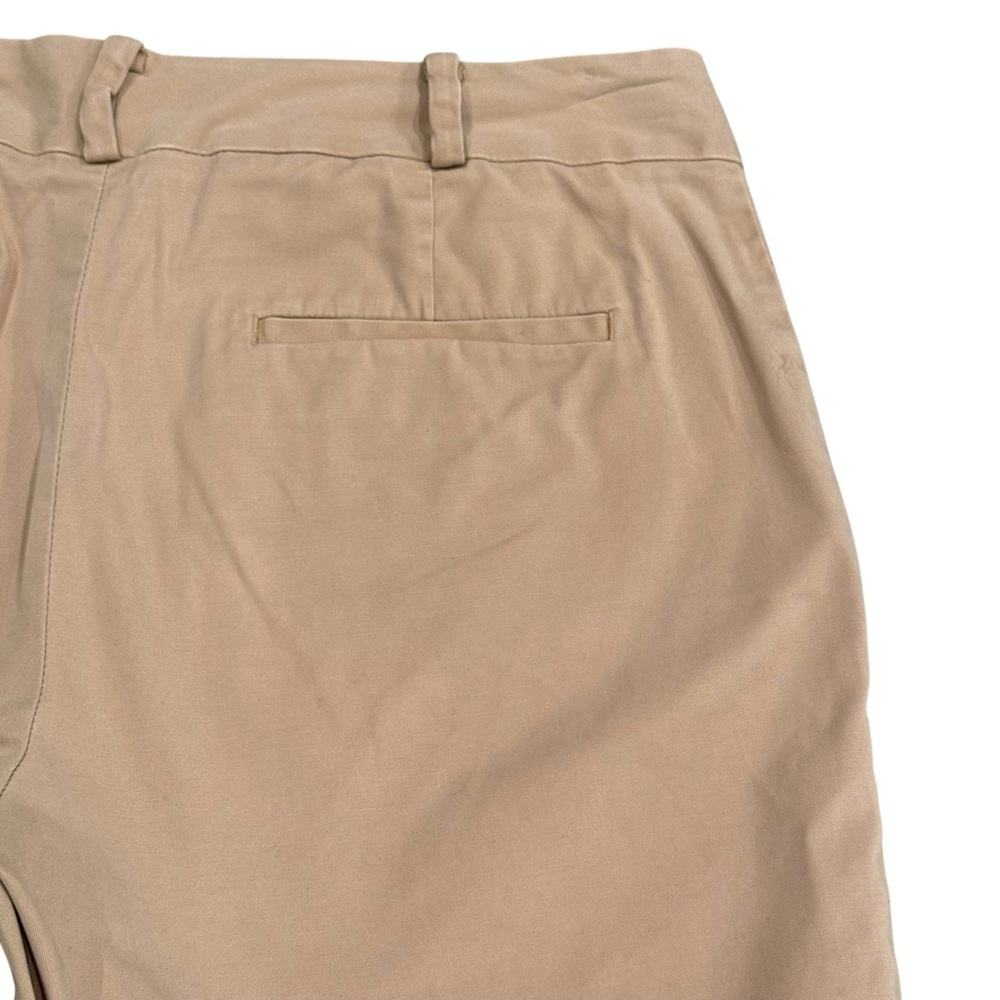 The Perfect Short Size 6 Light Khaki Stretch 10.5” Chino Bermuda Shorts - Picture 5 of 7